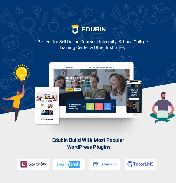 Edubin – Education WordPress Theme