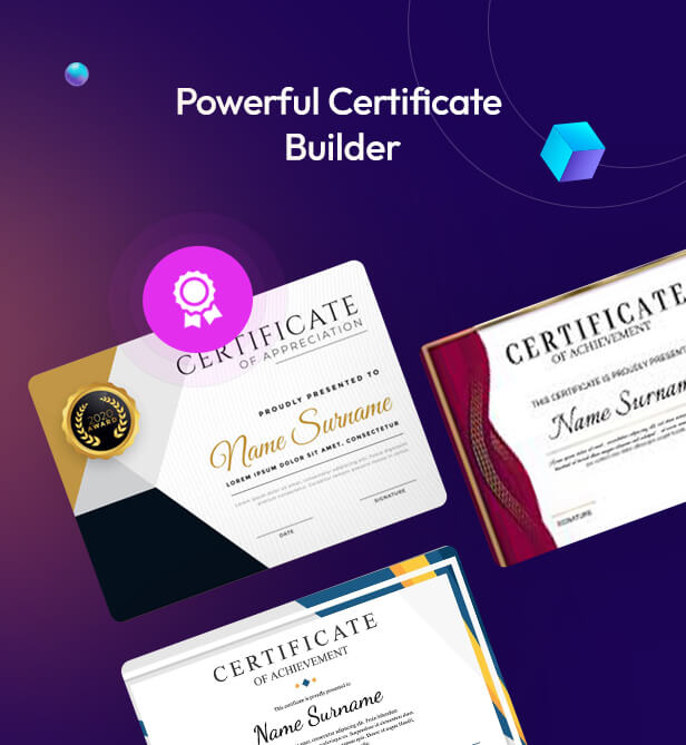 certificate builder