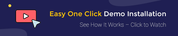One Click Demo Import